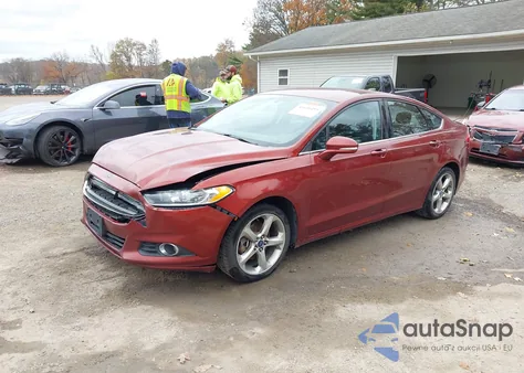 2014 Ford Fusion Se из США, поврежденный, VIN 3FA6P0H71ER211048